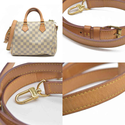 $1940 Louis Vuitton  Damier Azur Speedy Bandouliere 25 DU1154