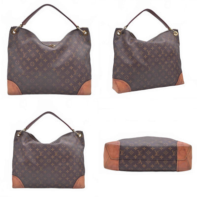 $1650 2017 Louis Vuitton Monogram Berri MM DU4157