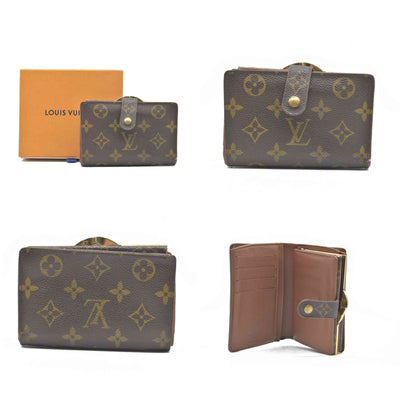 $720 Louis Vuitton LV Monogram French Purse CA0034 2004