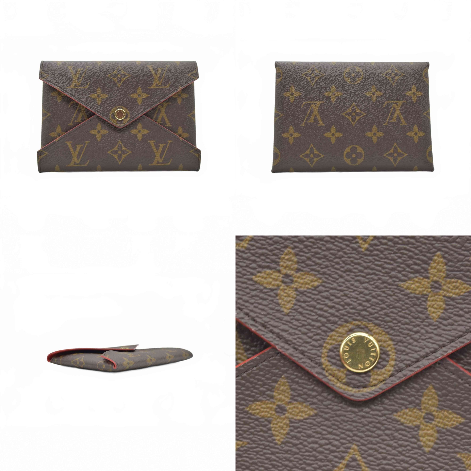 $600 Louis Vuitton  Monogram Medium Kirigami Pochette Insert