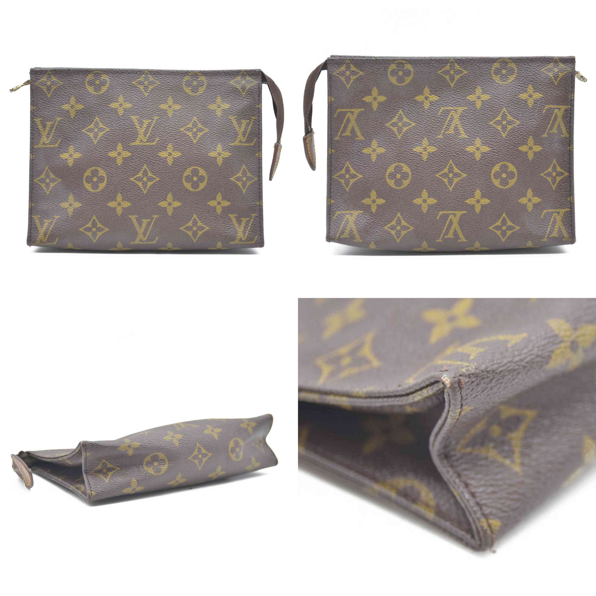 Louis Vuitton Monogram Toiletry Pouch 15 TH8903
