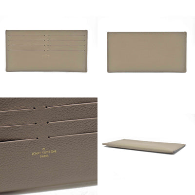 $500 Louis Vuitton Calfskin Felicie Chain Wallet Card Holder Insert Galet