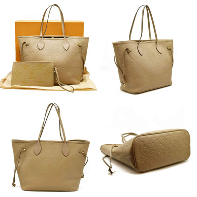 Louis Vuitton  Empreinte Monogram Giant Neverfull MM Tourterelle RFID