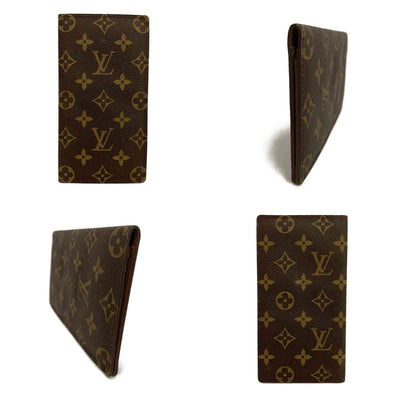 Louis Vuitton Monogram Porte Valeurs Cartes Credit Long Wallet Brown CT1928