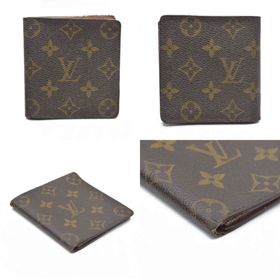 Louis Vuitton  Monogram Porte-Billets Cartes Credit Monnaie Wallet