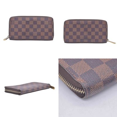 $965 2012 Louis Vuitton Damier Ebene Zippy Wallet CA3172 CONSIGNMENT