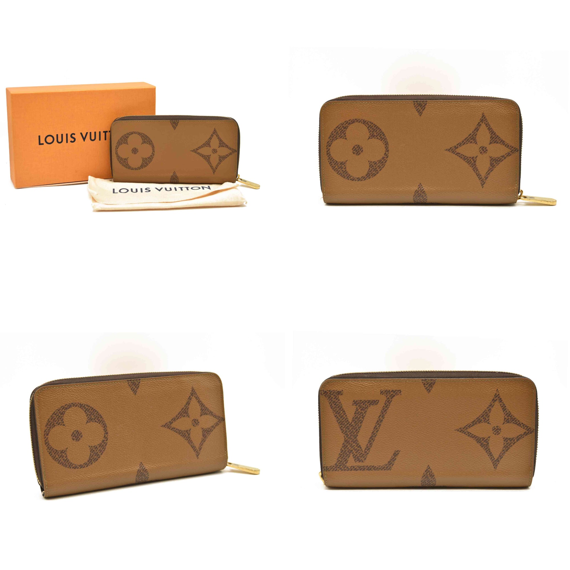 Louis Vuitton  Reverse Monogram Giant Zippy Wallet LU4270