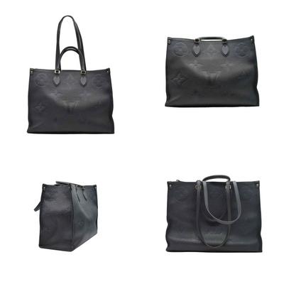 $3750 Louis Vuitton Onthego GM Empreinte Leather Black RFID CONSIGNMENT 10019994