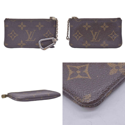 $455 2010 Louis Vuitton Monogram Key Pouch