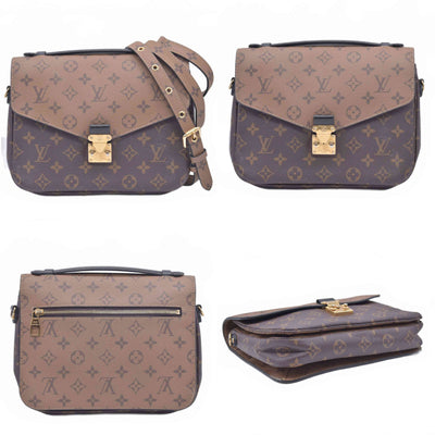 $2840 2020 Louis Vuitton Reverse Monogram Pochette Metis DR5200 10020897