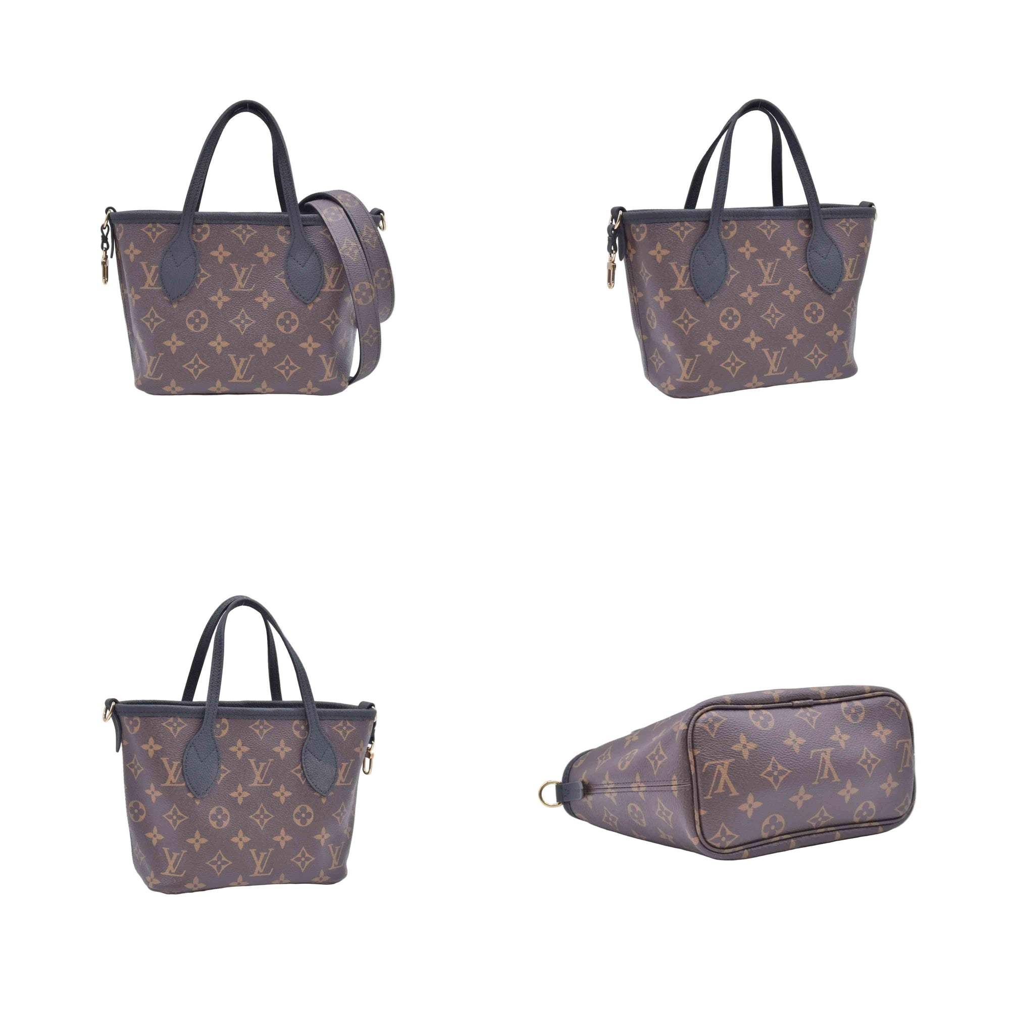 $2900 Louis Vuitton Reversible Neverfull Bandouliere Inside Out BB