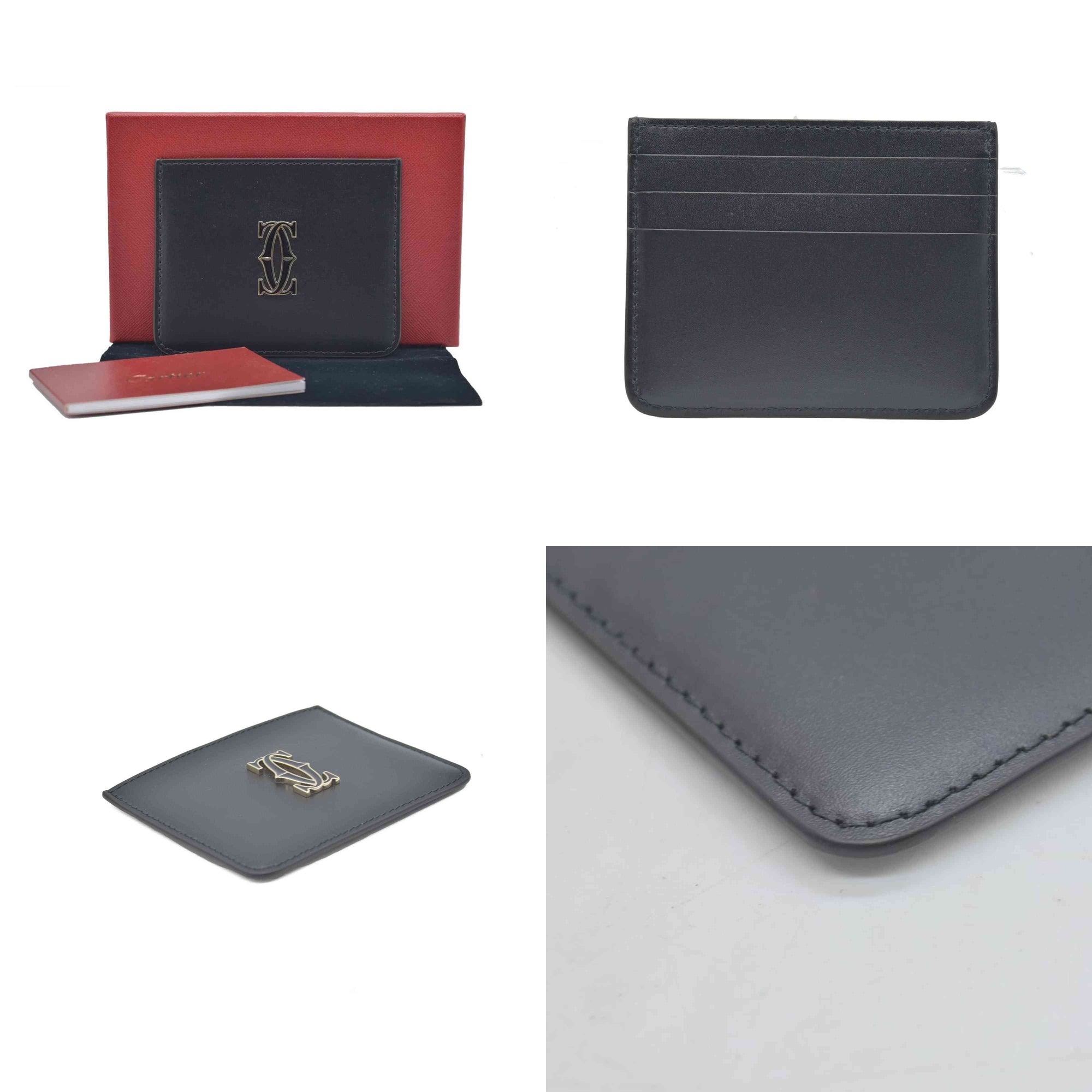 Cartier Leather Printed Wallet CONSIGNMENT
