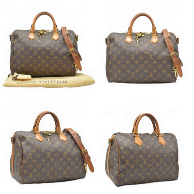 $1980 2015 Louis Vuitton  LV Monogram Speedy Bandouliere 30 SD2155