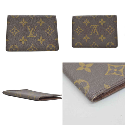 $360 LOUIS VUITTON Monogram Card Holder Pass Case CONSIGNMENT