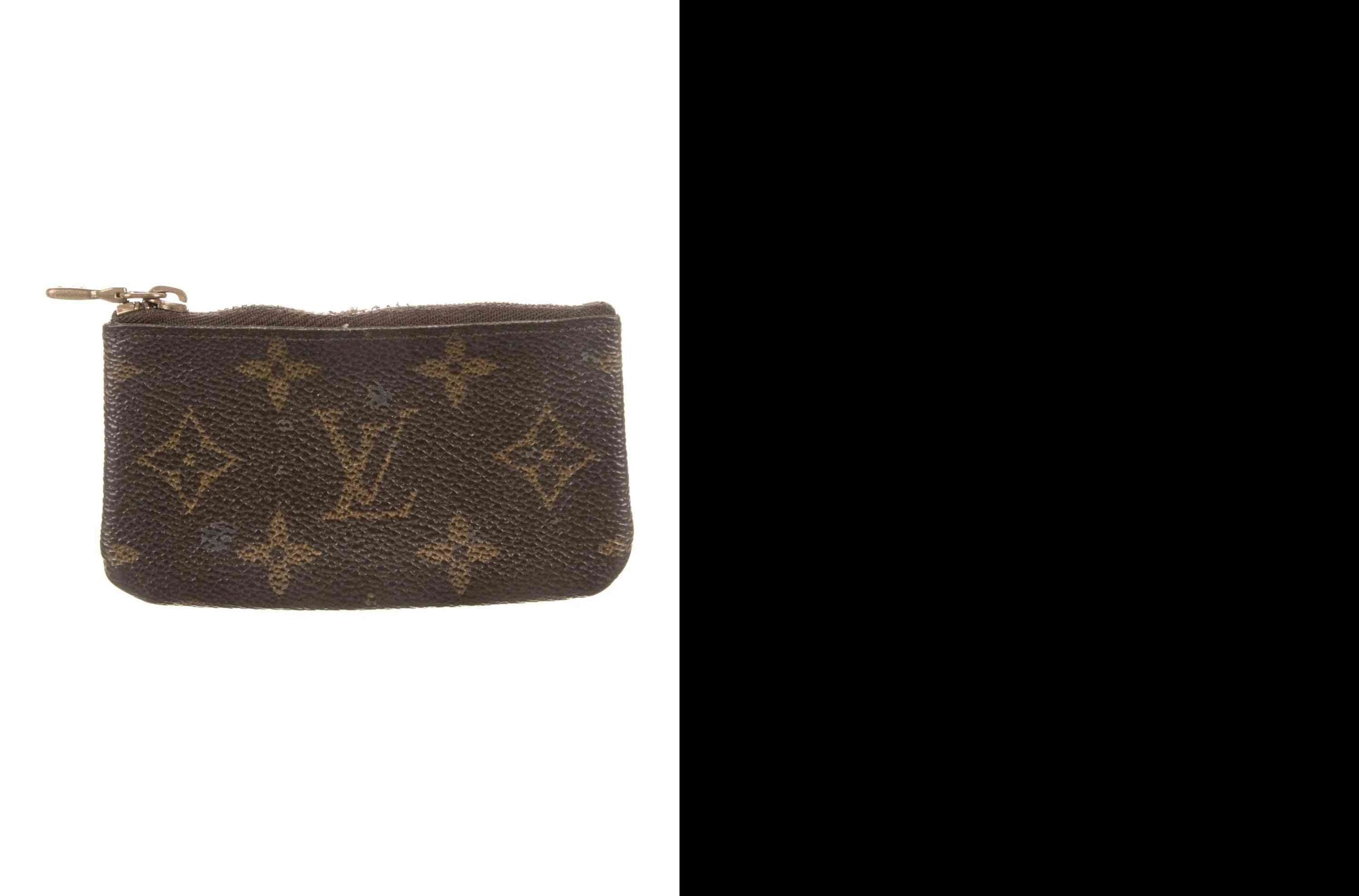 $355 Louis Vuitton Monogram Key Holder Pochette Cles 10021055