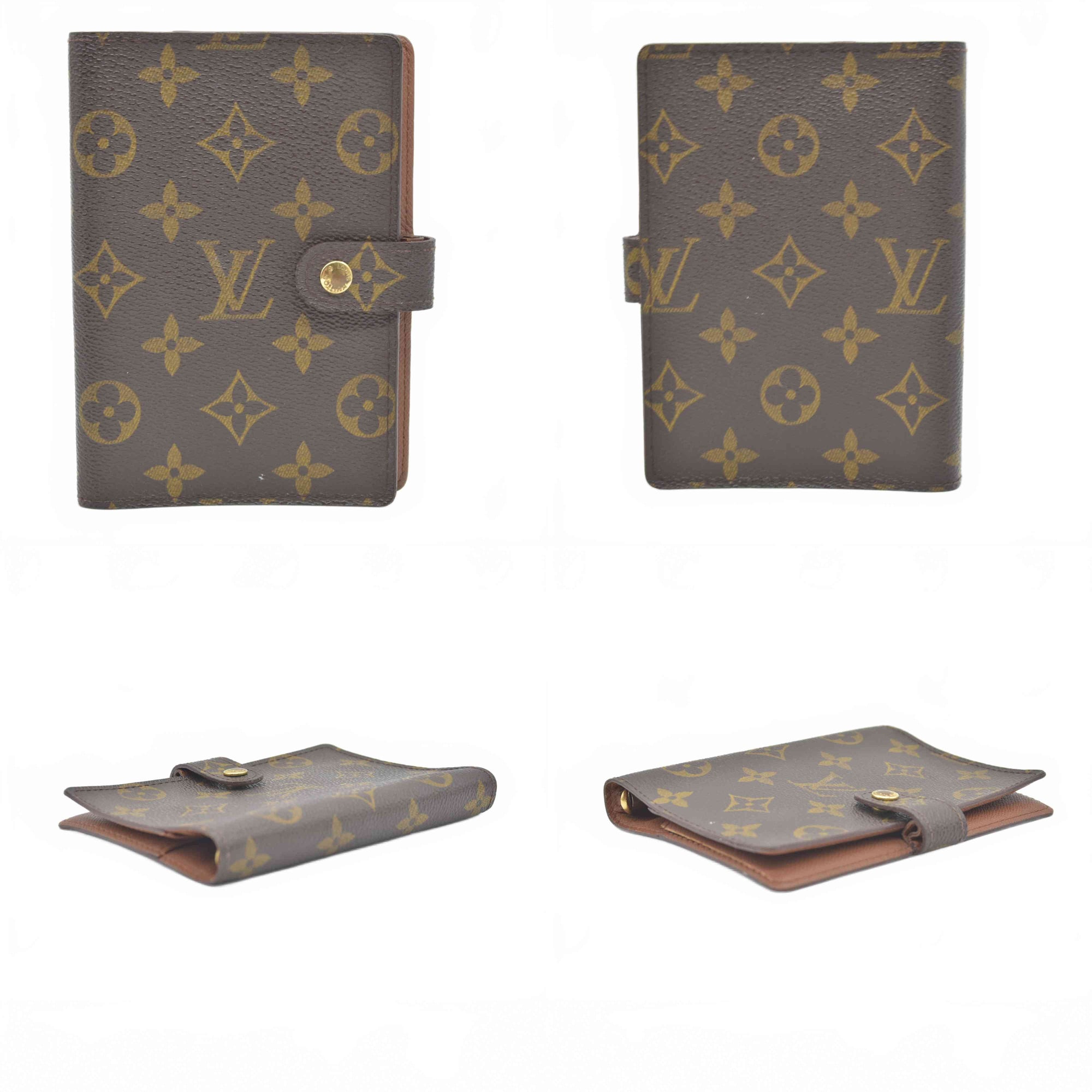 $505 1997 LOUIS VUITTON Monogram Agenda PM Day Planner Notebook Cover CA1907