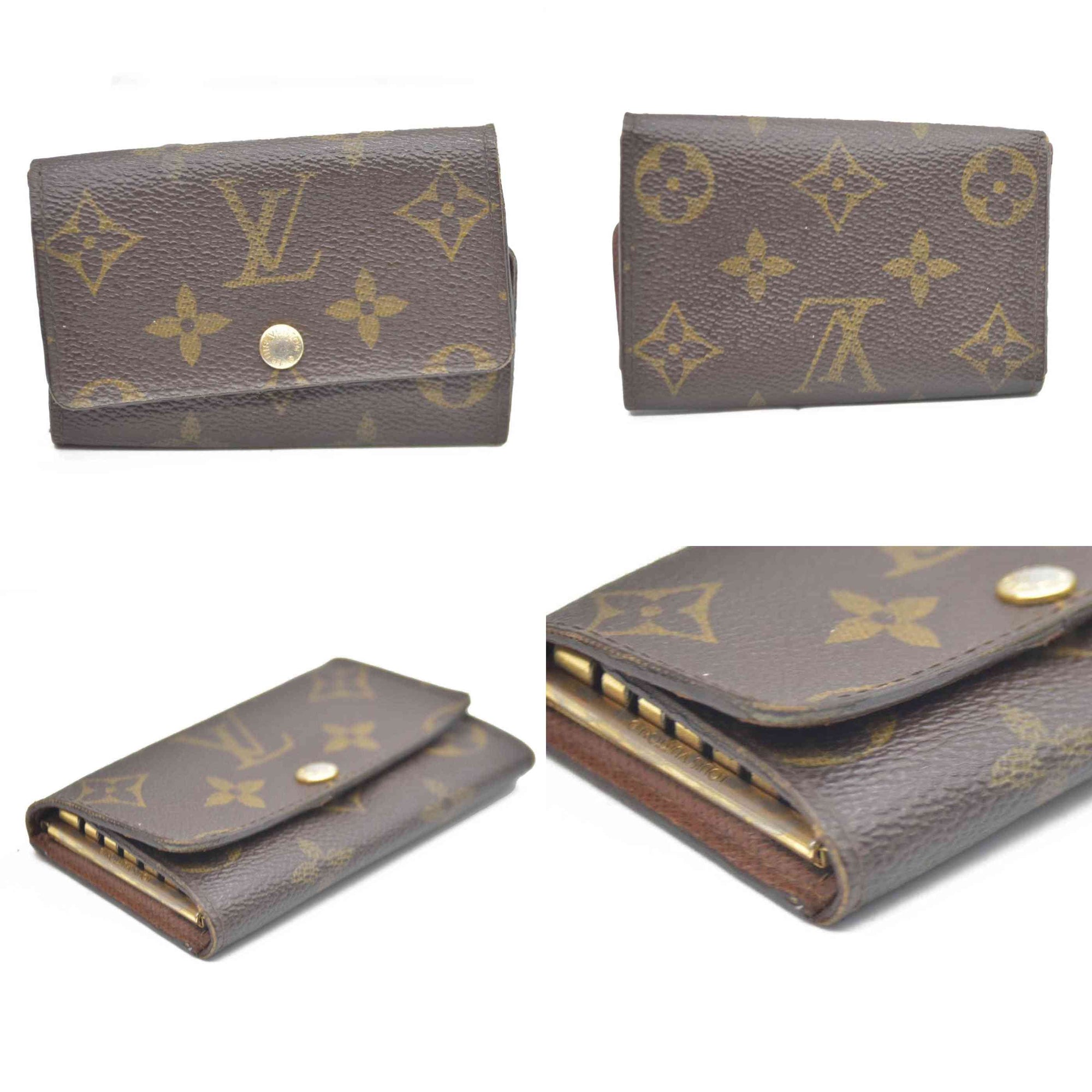Louis Vuitton Monogram Multicles 6 Ring Key Case Brown