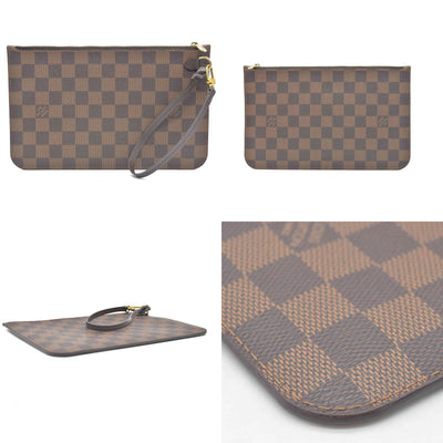 $1150 Louis Vuitton  Damier Ebene Neverfull MM GM Pochette 2016