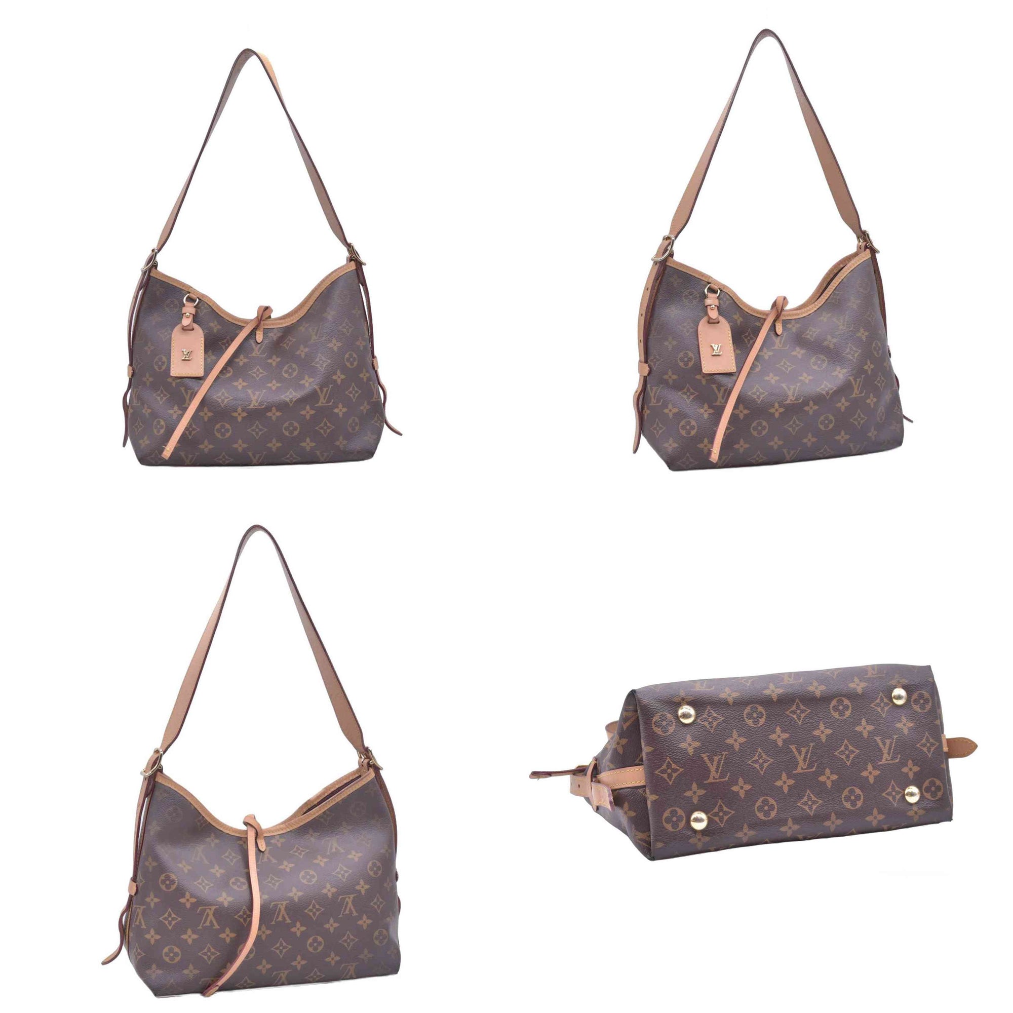 $2940 RFID Louis Vuitton Monogram Carryall PM