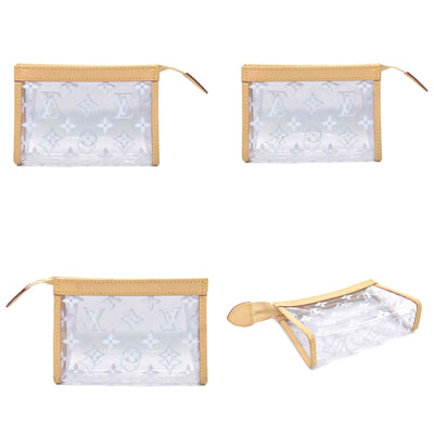 $1320 Louis Vuitton Medium Toilet Pouch 15 Translucent