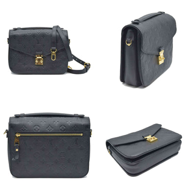 $3000 Louis Vuitton  Empreinte Pochette Metis Black