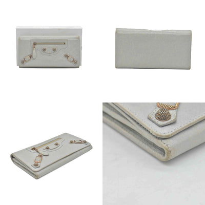 Balenciaga Leather Continental Wallet