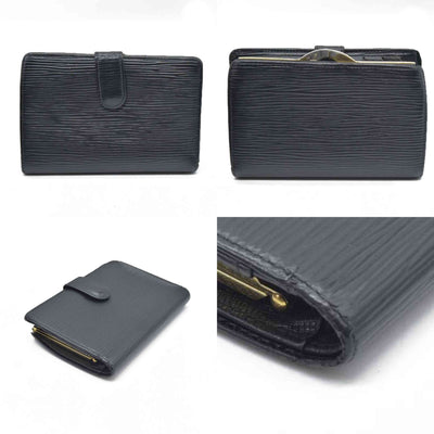$905 LOUIS VUITTON Epi Porte Monnaie Billets Viennois Wallet MI1916