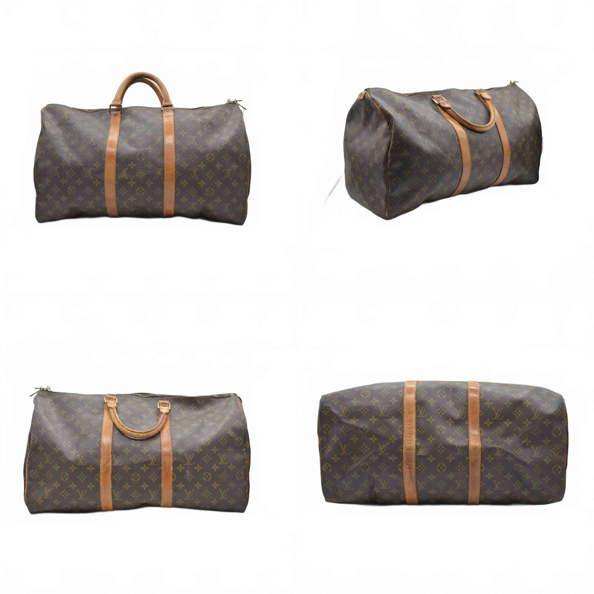 $1440 1993 Louis Vuitton Monogram Keepall 50 SP1913
