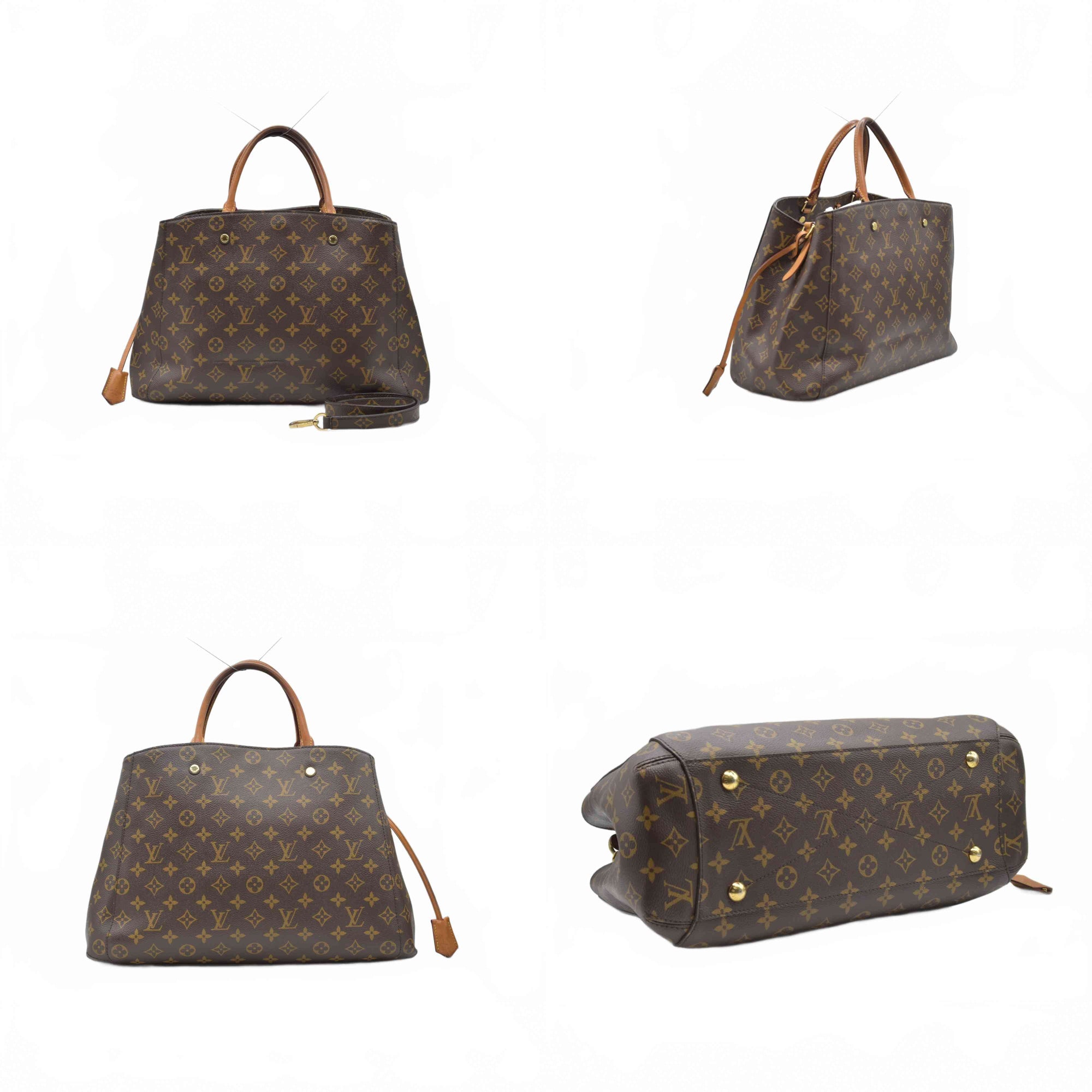 $2620 LOUIS VUITTON  Monogram Montaigne GM TR1155