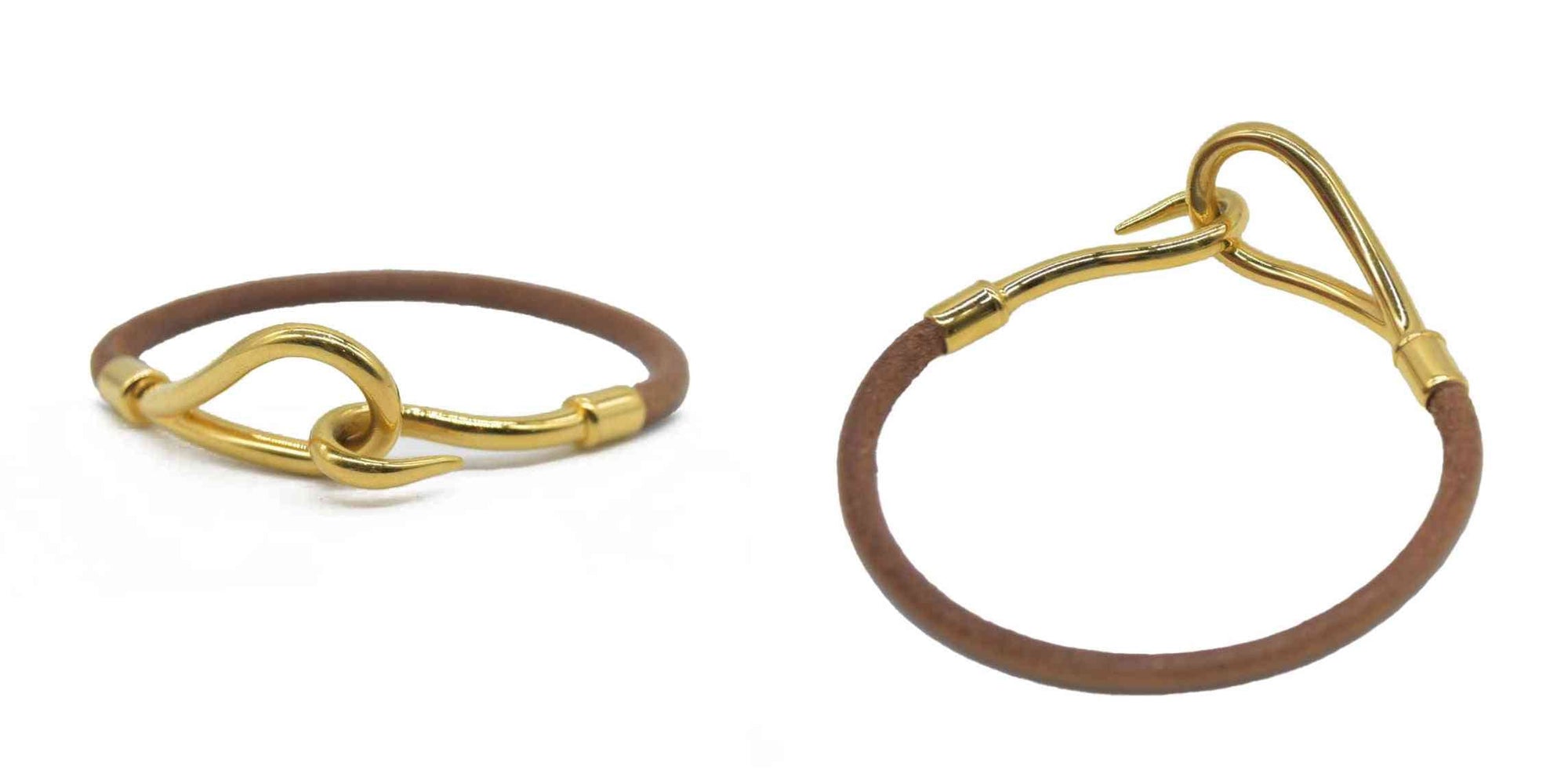 $435 Hermès Jumbo Hook Bracelet