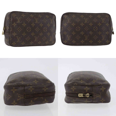 $600 LOUIS VUITTON Monogram Trousse Toilette 23 FRANCE VINTAGE
