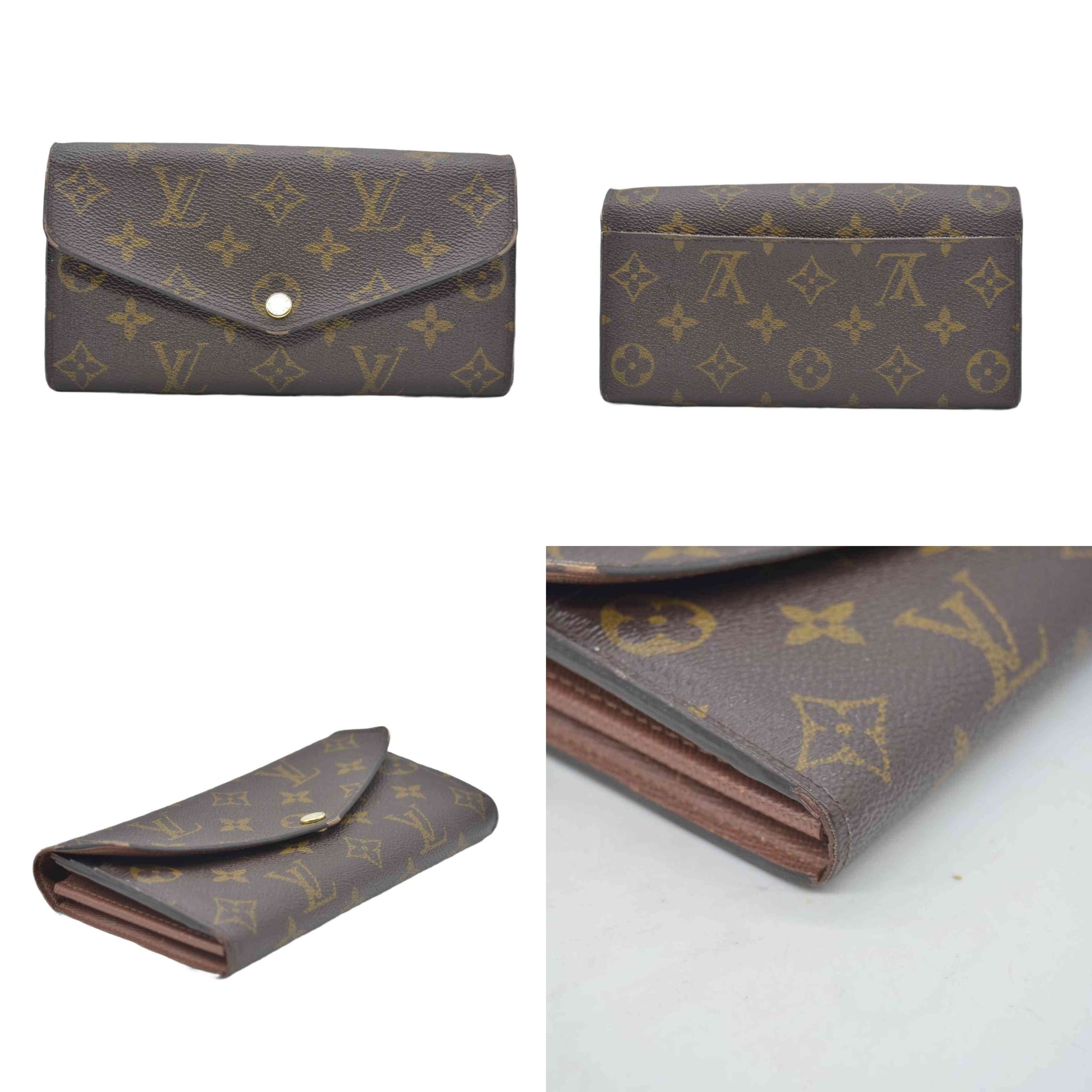 $800 2017 Louis Vuitton Monogram Sarah Wallet NM CONSIGNMENT