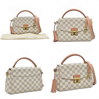 $2000 2019 Louis Vuitton Damier Azur Croisette ML4169