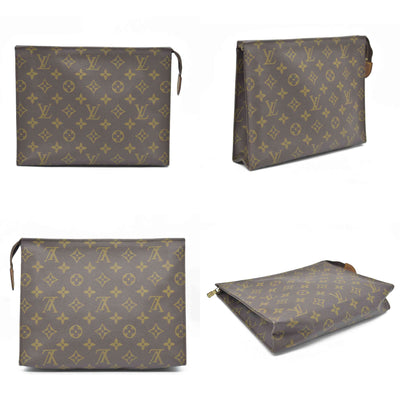 $1120 LOUIS VUITTON Monogram Poche Toilette 26 Pouch