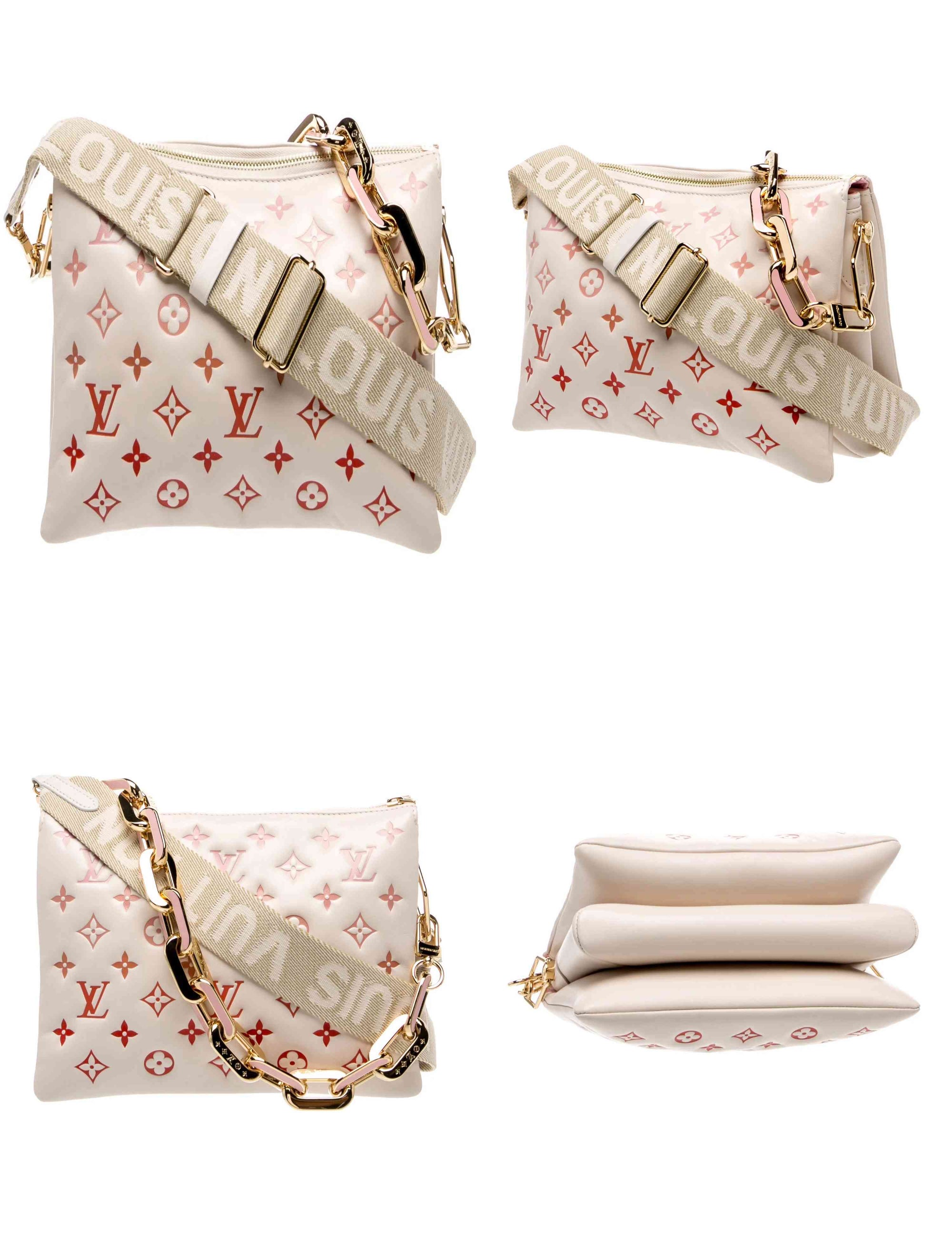 $5100 2021 Louis Vuitton Monogram Sunrise Aquarelle Coussin PM 10020366