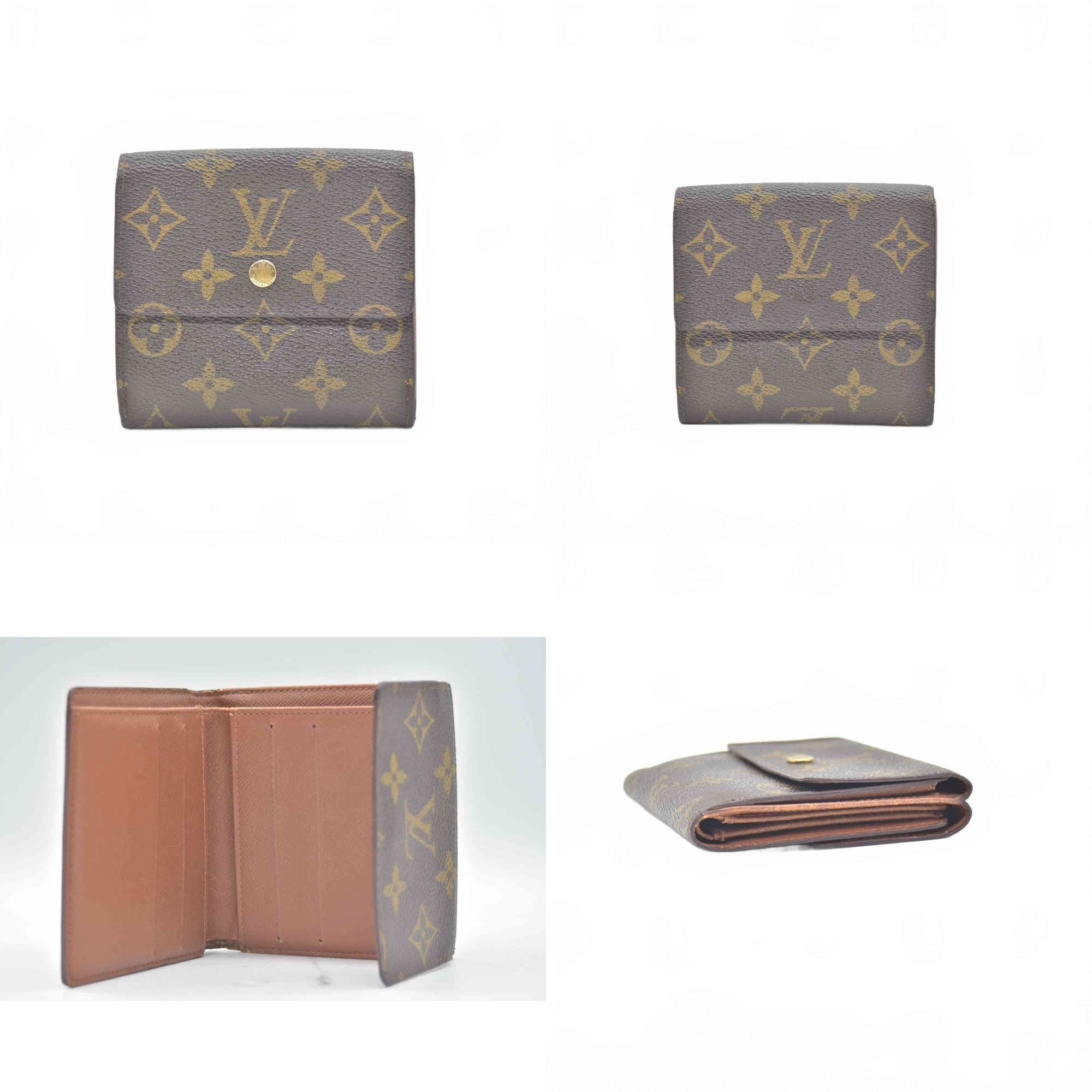 $630 Louis Vuitton Monogram Elise Wallet SP0968 CONSIGNMENT