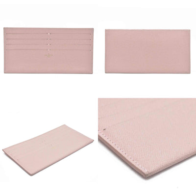 $1720 Louis Vuitton  Calfskin Felicie Card Holder Insert Rose Ballerine