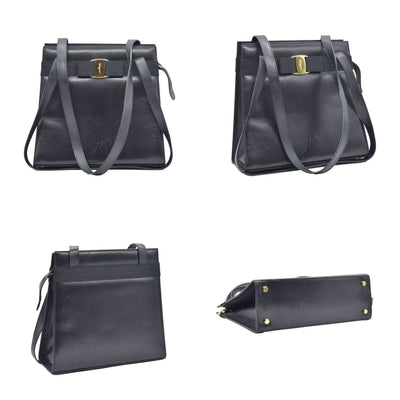 $1620 CONSIGNMENT Salvatore Ferragamo Vara Bow Shoulder Bag
