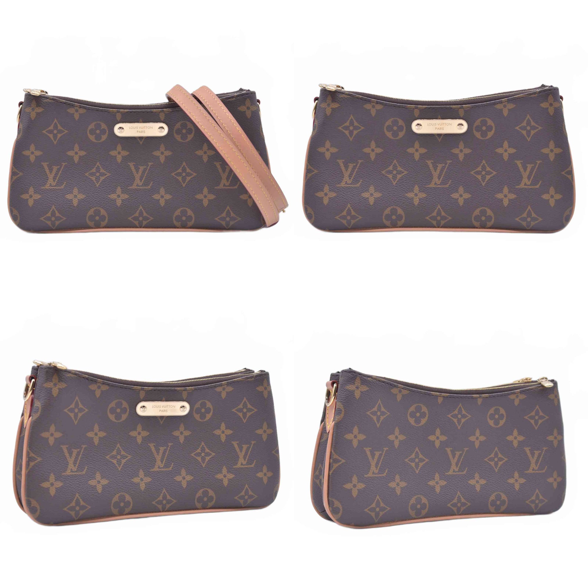 $1950 Louis Vuitton Monogram Pochette Liv 10021145 RFID NO CHAIN