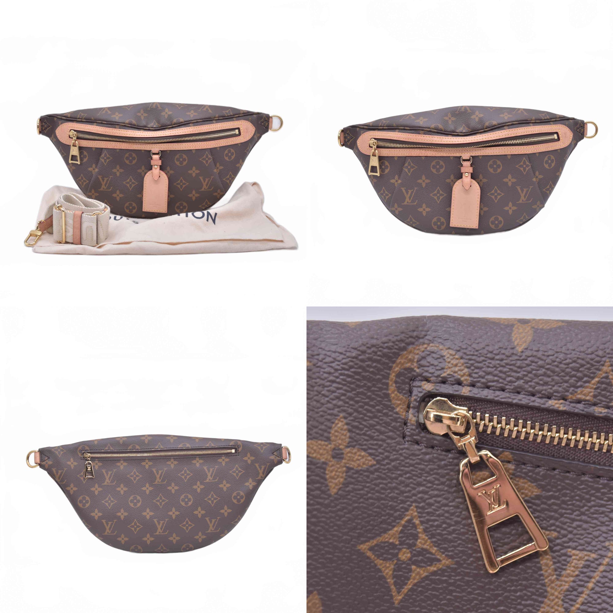$2,020 Louis Vuitton Monogram High Rise RFID Bumbag