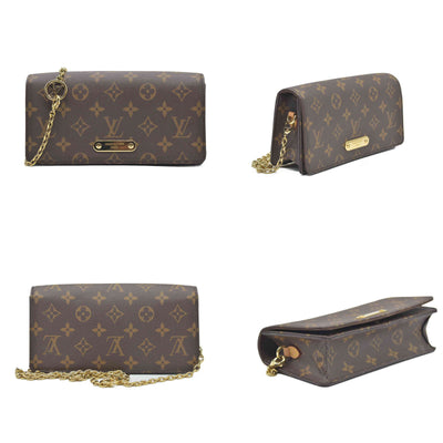 $1750 Louis Vuitton Monogram Wallet On Chain Lily