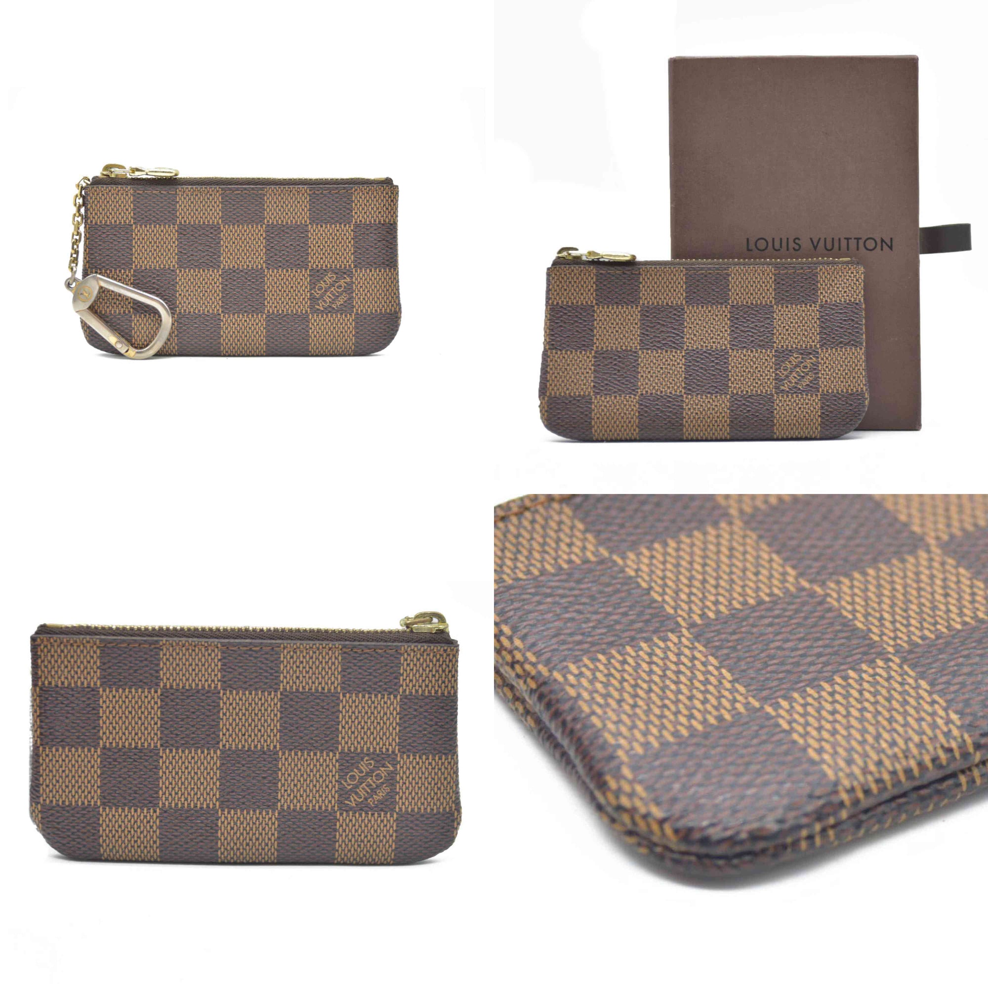 $345 Louis Vuitton Damier Ebene Key Holder CA0074