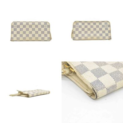 $745 Louis Vuitton Damier Azur Insolite Wallet CONSIGNMENT