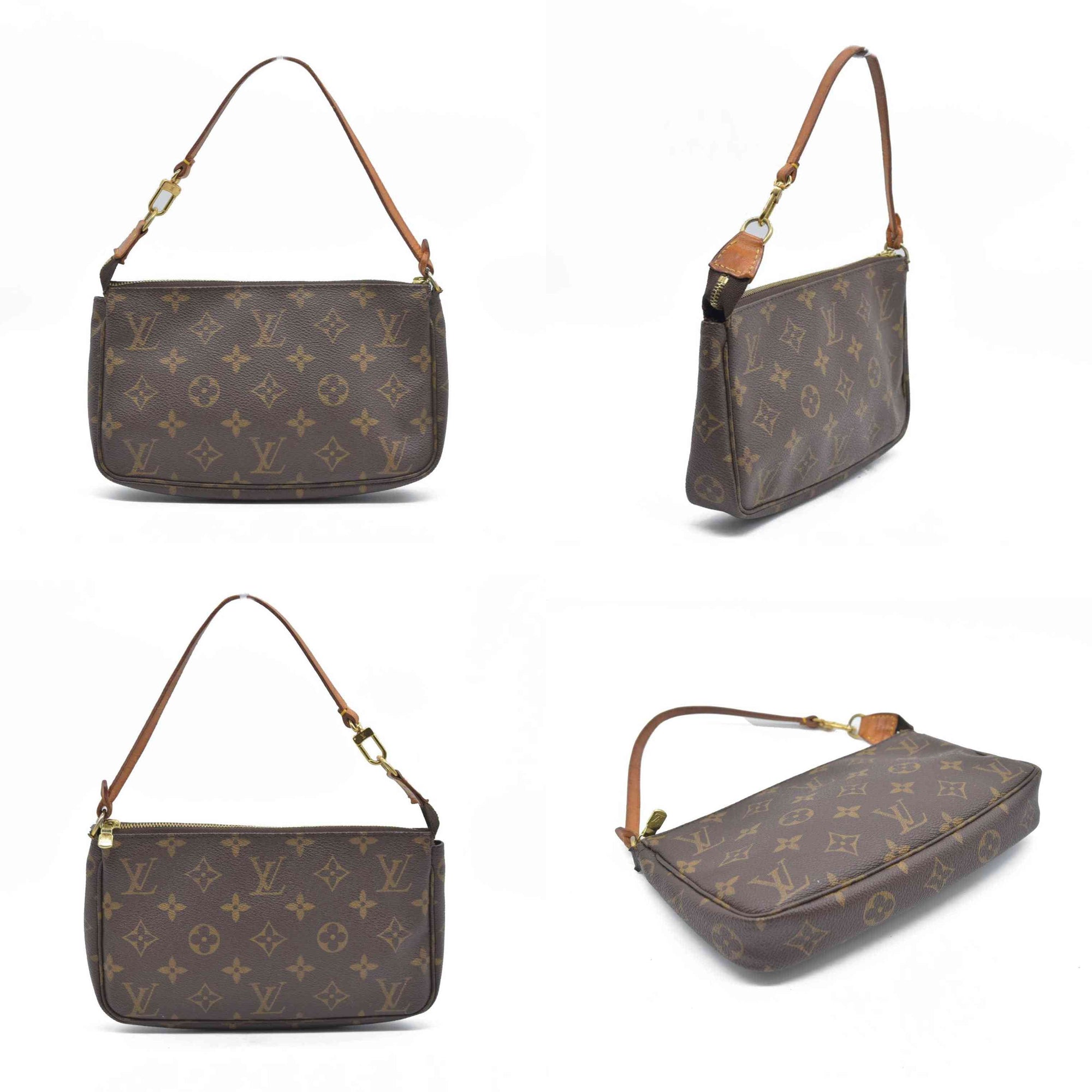 $1660 Louis Vuitton Monogram Pochette Accessories SD0090
