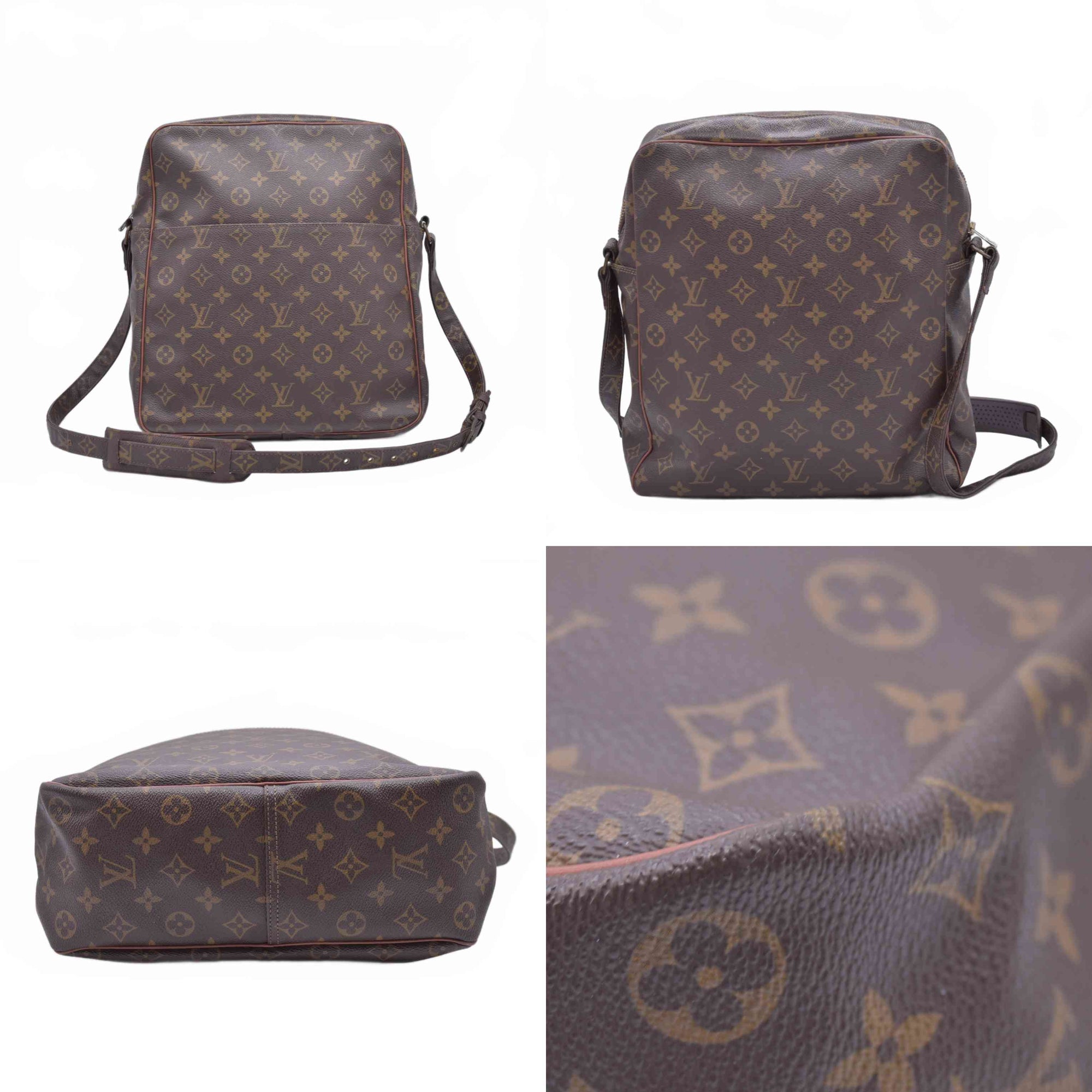 $850 1984 Louis Vuitton Monogram Marceau GM Shoulder Bag 842