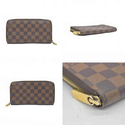 $915 2012 Louis Vuitton Damier Ebene Zippy Wallet CA2162