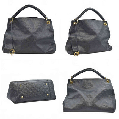 $3800 Louis Vuitton LV Monogram Artsy MM CA5116 2016 Black Empreinte