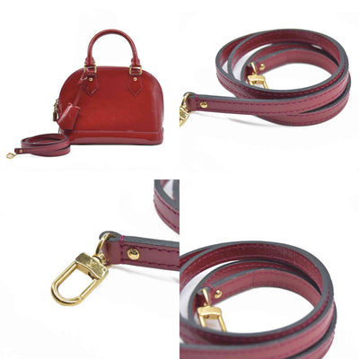 $2500 Louis Vuitton Monogram Vernis Alma BB