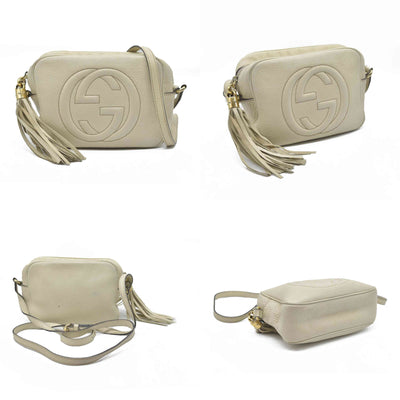 $1490 Gucci Interlocking G Soho Disco Small