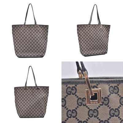 $875 Gucci GG Canvas GG Canvas Tote Bag